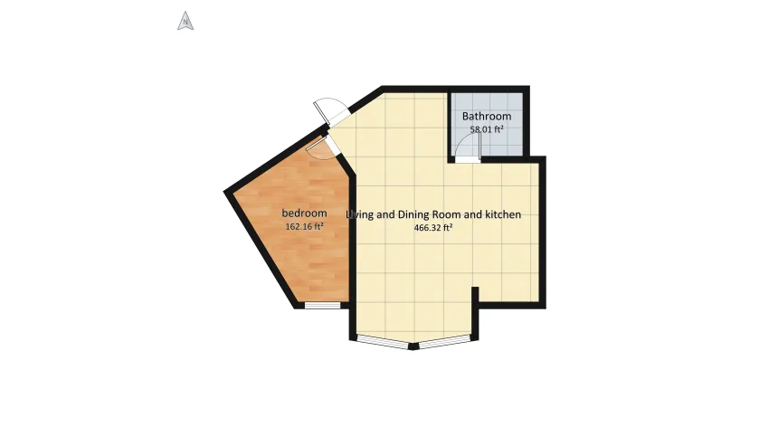 Room 3 - Honeycomb Element floor plan 70.35