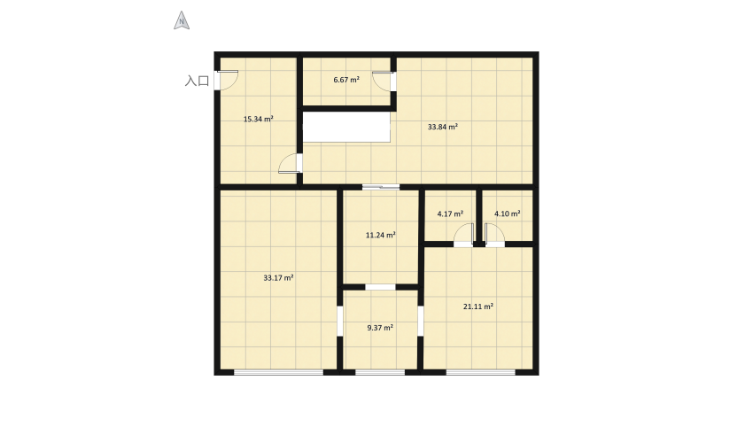 Apartment floor plan 321.01