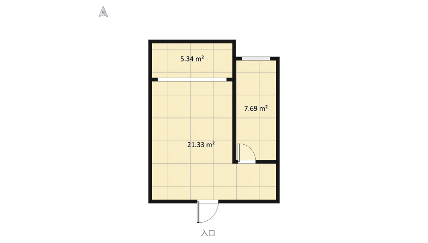 Cozy magenta floor plan 37.69