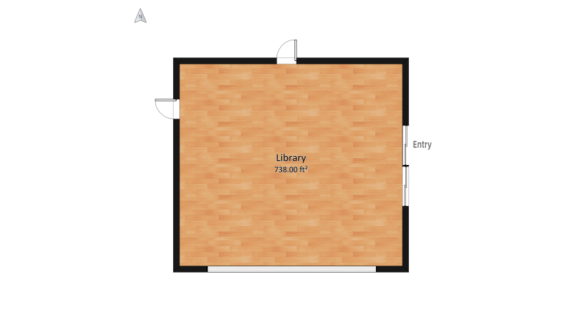 Библиотека  floor plan 72.6