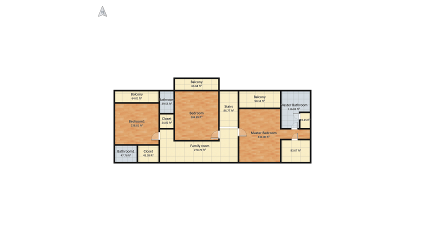 Damian Hall - First Floor floor plan 185.06