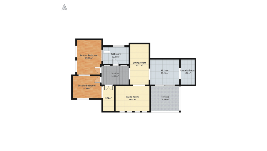 The nordic style inspired house floor plan 189.41
