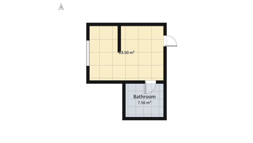 Pink Kids Bedroom floor plan 35.37