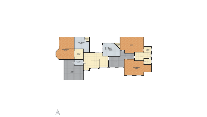 Large family  home floor plan 511.11