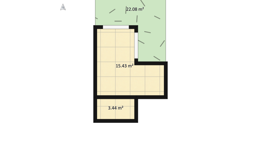 Teen Room idea floor plan 44.17