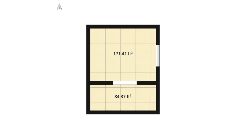 Monochromatic Room Design floor plan 27.3