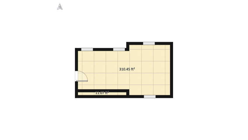 sister bedroom  floor plan 33.92