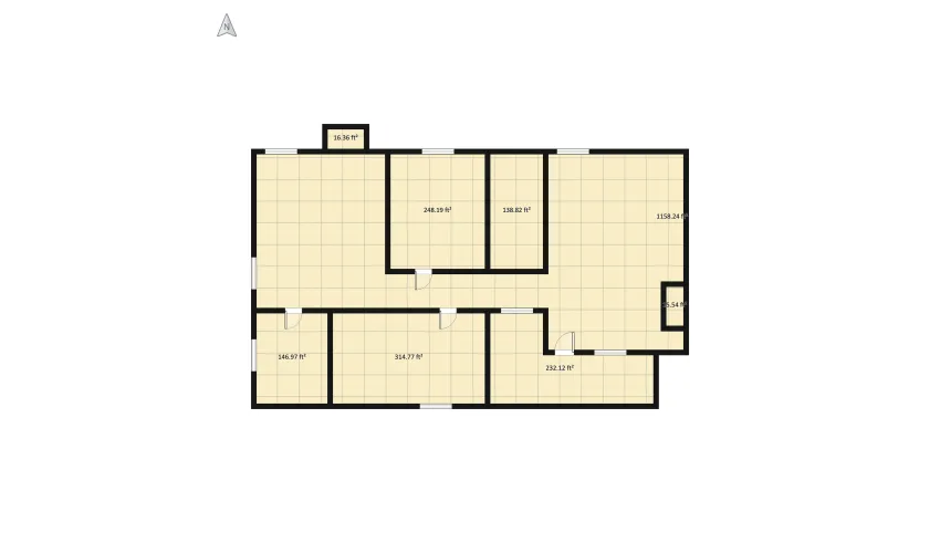 Showhouse floor plan 232.61