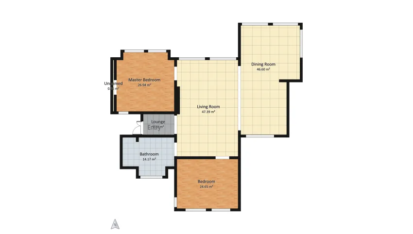 American house design floor plan 165.33