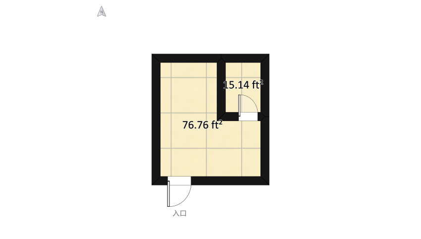 My Dream Bathroom floor plan 7.69