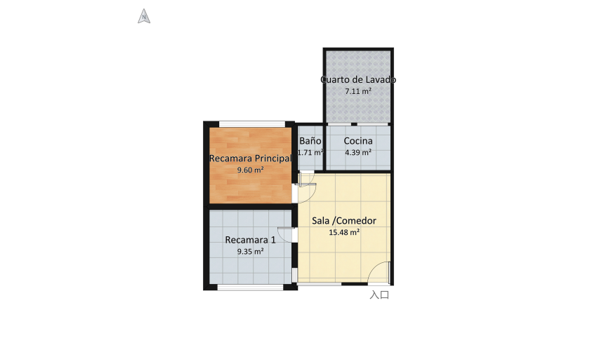 mi casa floor plan 53.58