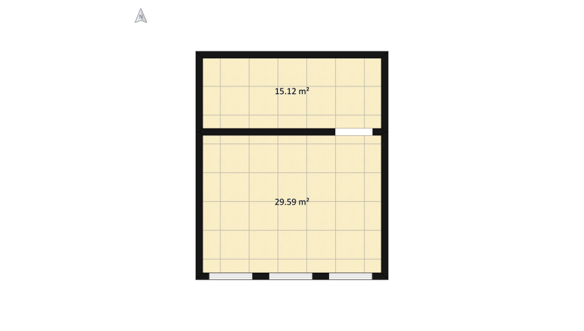Modern lIving Room floor plan 49.54