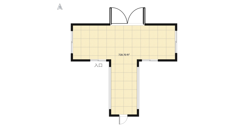 #T-ShapedContest -Tiger's pool and bar floor plan 73.16