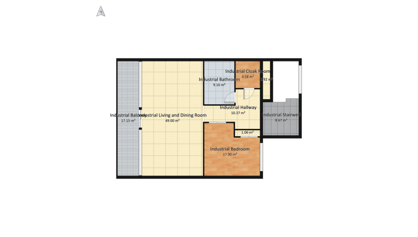 Same but different style floor plan 402.32