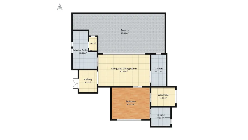 Astrid's Apartment floor plan 232.72