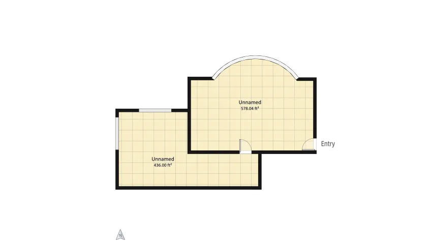 Small Flat floor plan 94.21