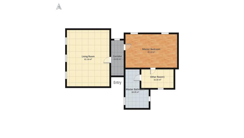 Baroque style for web floor plan 164.84