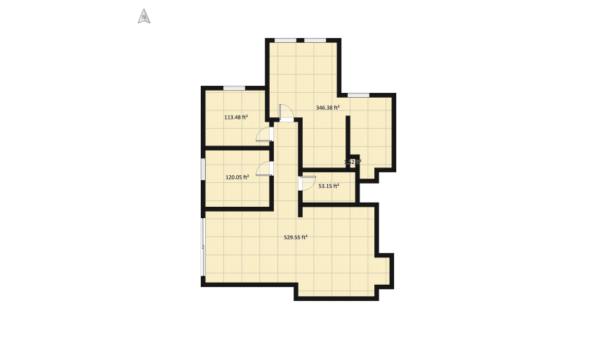 Uptown Residence floor plan 122.04