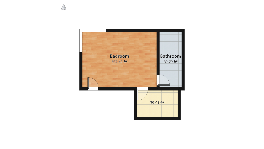 Dream Bedroom floor plan 49.19