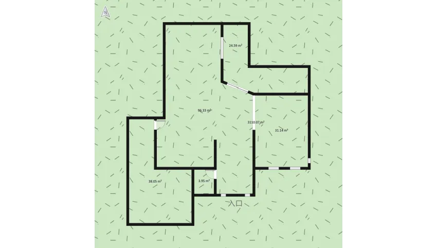 Modern House floor plan 3593.13