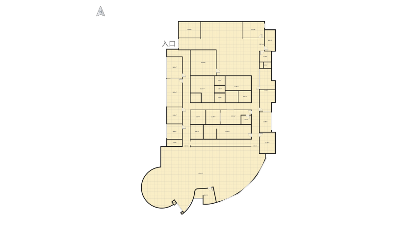 TUWAYQ hospital floor plan 1870.86