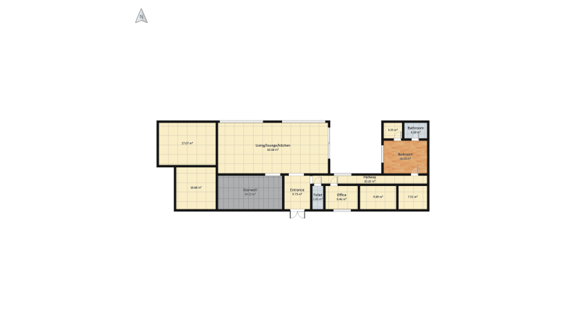 House 2 floor plan 363.84