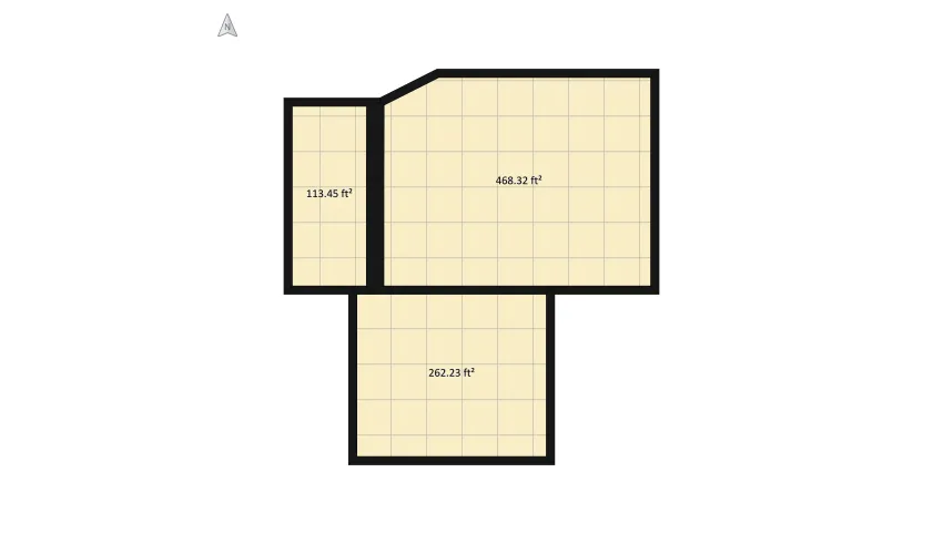 Room 2- Bold Colors and Geometry floor plan 348.45