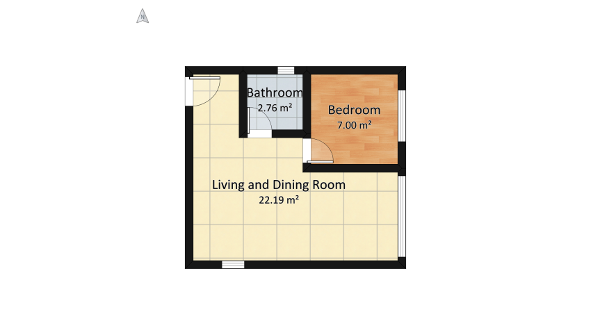 Size XS floor plan 37