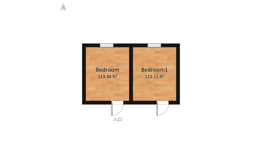 Dorm Room Idea's floor plan 24.3