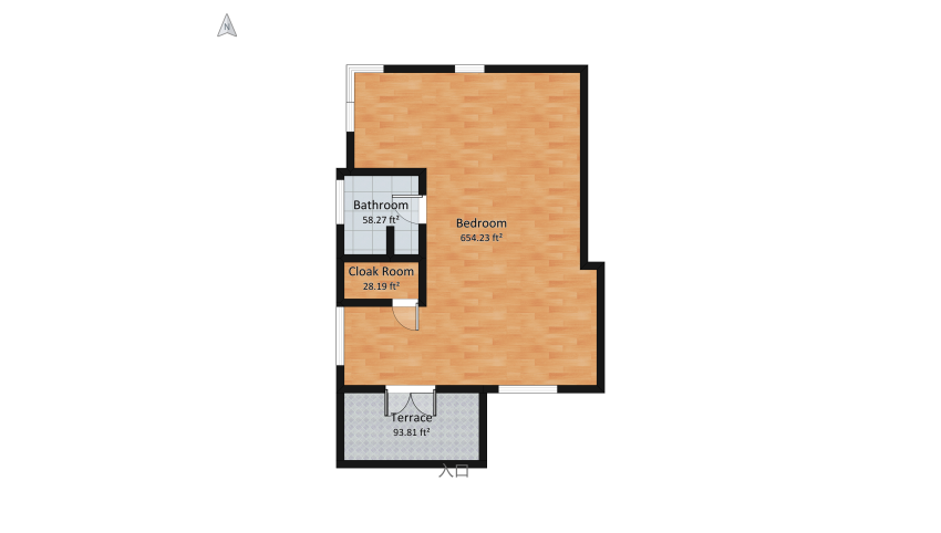 Final, Pocket Neighborhood Model home floor plan 203.89