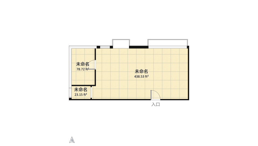 Ivy Huang - Student Apartment Renovation floor plan 50.21