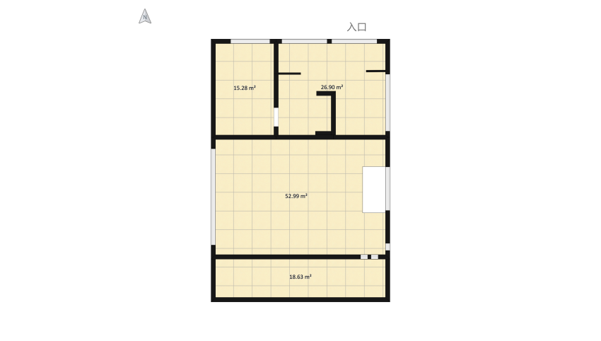 #HOUSEINTHEBEACH floor plan 284.48
