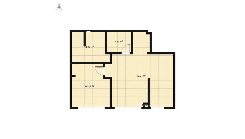 ApartaEstudio floor plan 109.68