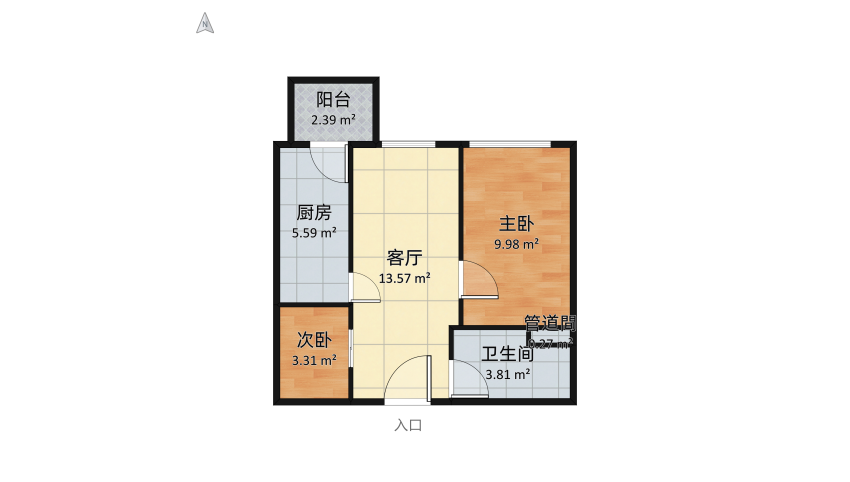 純尺寸版 floor plan 43