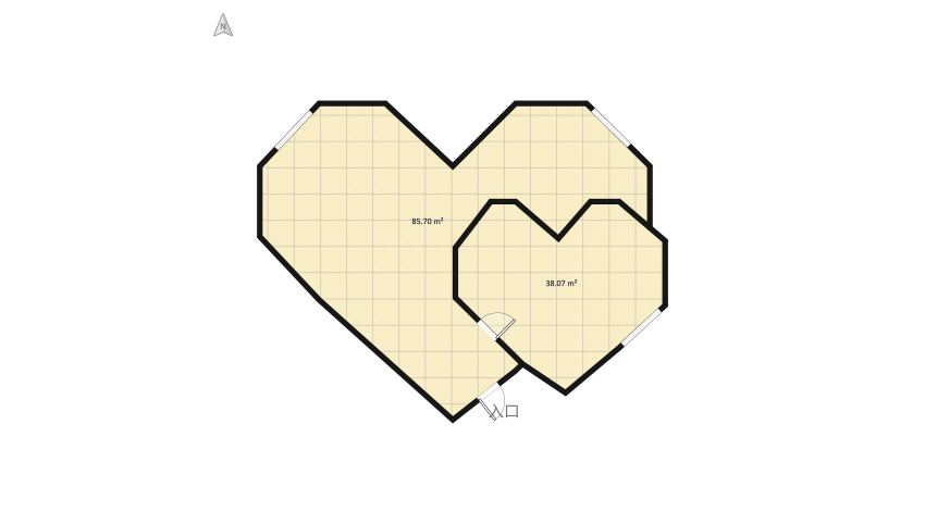Heart-to-Heart for Web floor plan 117.77