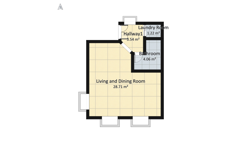 unnamed floor plan 85.4