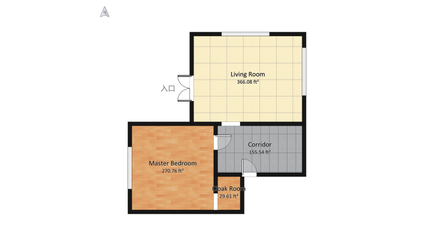 Act Deco & Modern Farmhouse floor plan 84.54