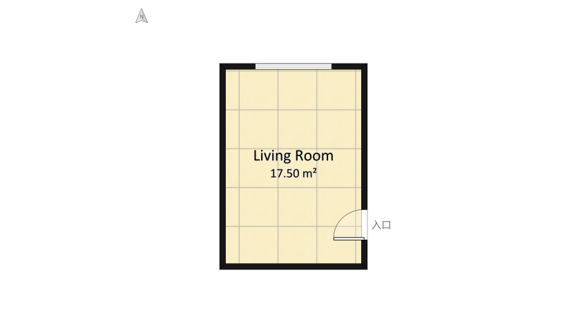 Living room renovation floor plan 18.8