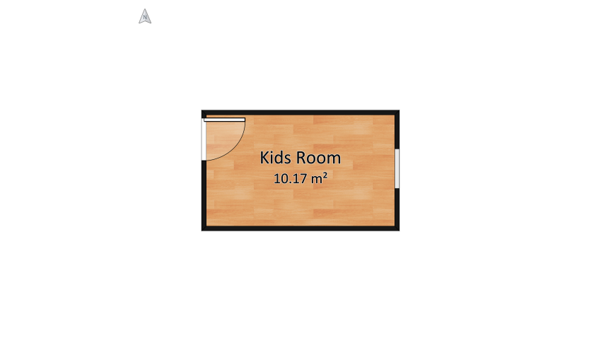 Teo's room floor plan 10.84