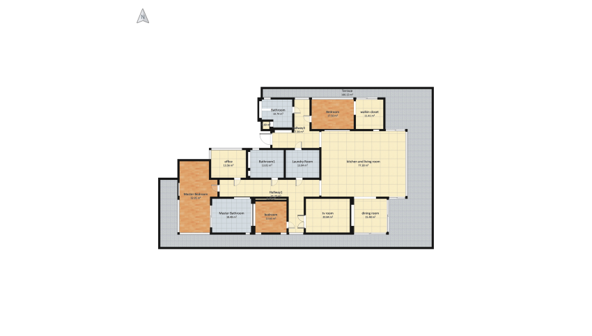 New York Penthouse floor plan 510.51