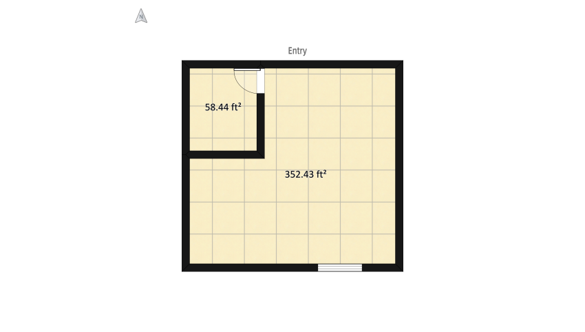 studio floor plan 42.43