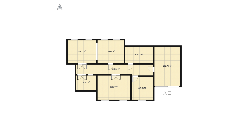 Mini House floor plan 147.87