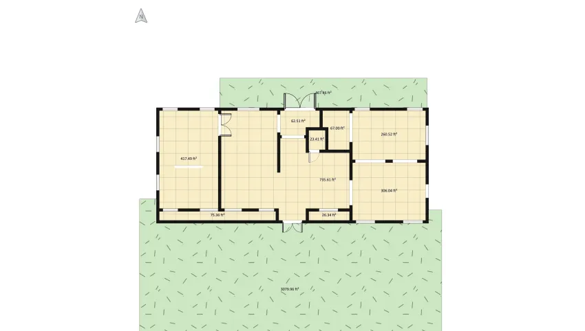 Chalet in the mountains floor plan 430.12