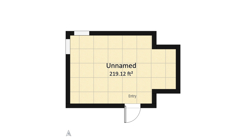 Small Pink Bedroom floor plan 20.36