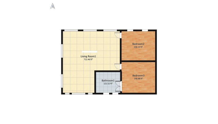 Family Home floor plan 443.9