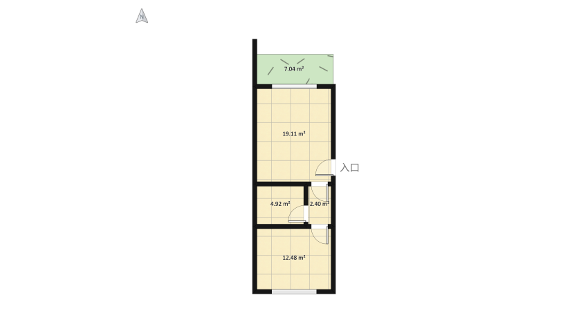Senior Housing - Apart 3 floor plan 51.84