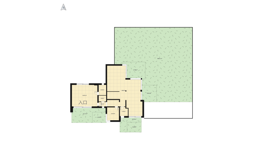 Contemporary House floor plan 1064.33