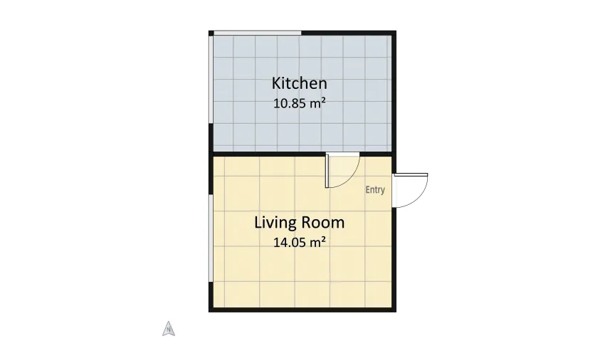 Cucina mobile floor plan 24.9