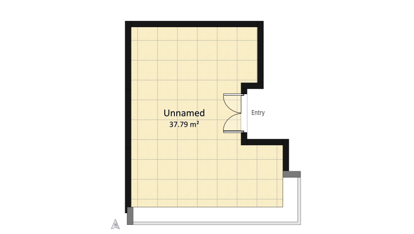 Habitacion rosa floor plan 15.25
