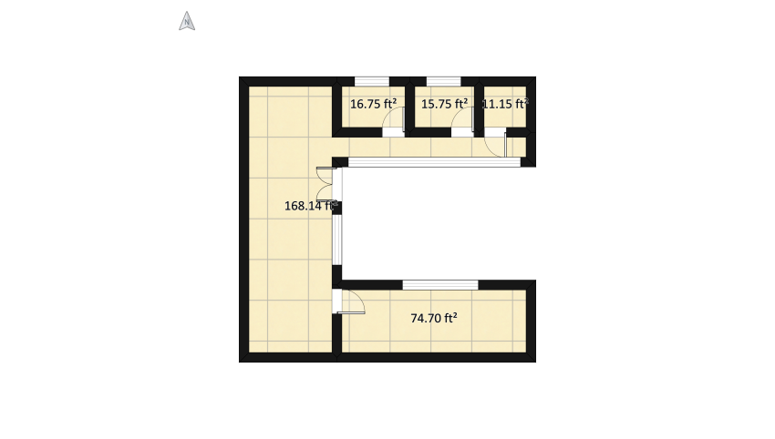 casa2021andar2 floor plan 33.25
